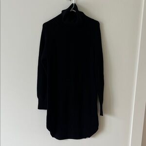 Women’s Wilfred Free Black Turtleneck Sweater Dress
